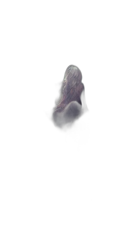 face, mask, hair, dress transparent PNG cut-out