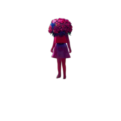 dress, crown, flower, hat transparent PNG cut-out