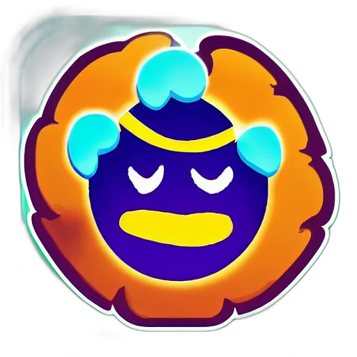 face, mask, hat, staff transparent PNG cut-out