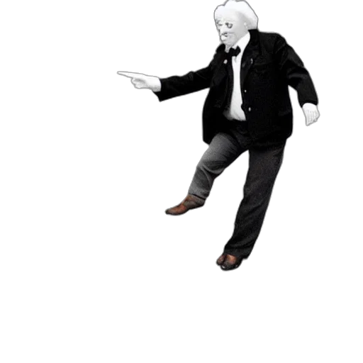 shoes, staff, creature, jacket, concept art, cartoon, 3d render, ronald transparent PNG cut-out