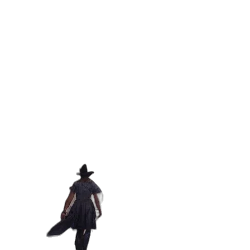hat, umbrella, staff, jacket transparent PNG cut-out