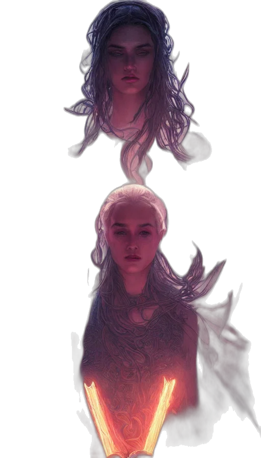 dragon, face, creature, crown transparent PNG cut-out