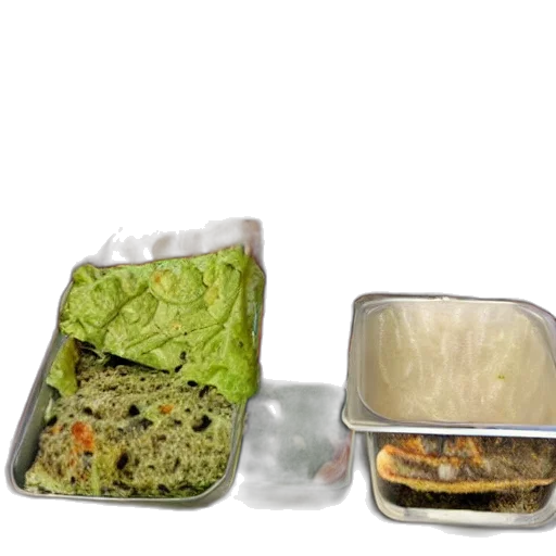 food, 3d render, green, moldy transparent PNG cut-out
