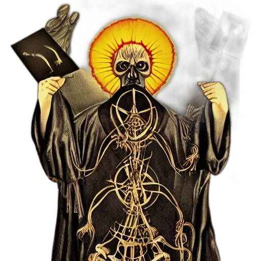 jacket, mask, staff, dress transparent PNG cut-out
