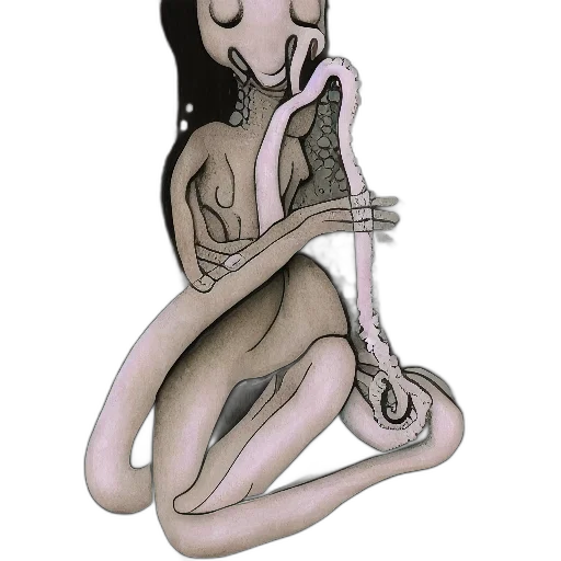 staff, jewelry, creature, dress transparent PNG cut-out