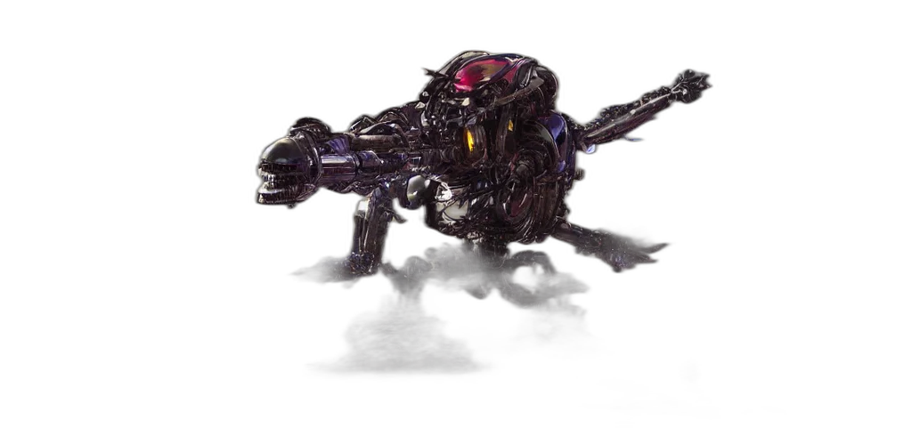 robot, creature, weapon, animal, concept art, 3d render, epic, army transparent PNG cut-out