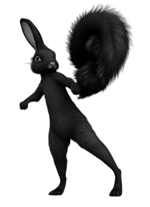 animal, creature, hair, staff transparent PNG cut-out