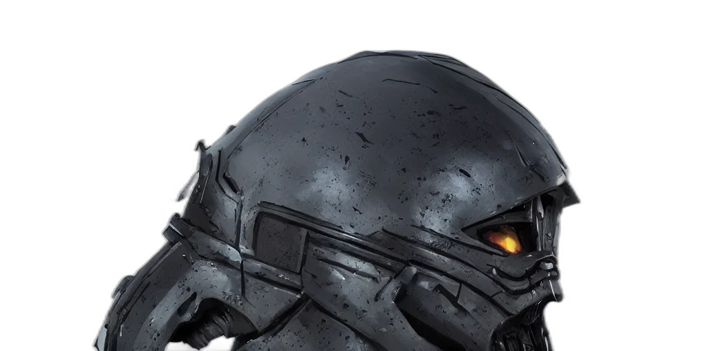 mask, robot, face, weapon transparent PNG cut-out