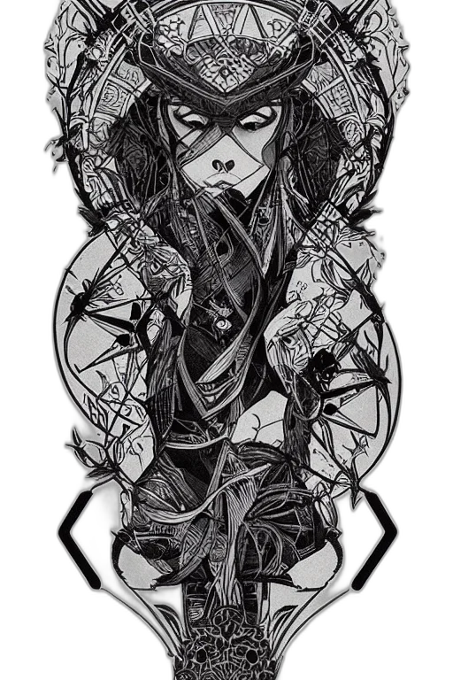 face, mask, dress, comic book art transparent PNG cut-out