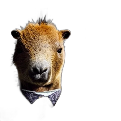 animal, staff, hat, dress transparent PNG cut-out