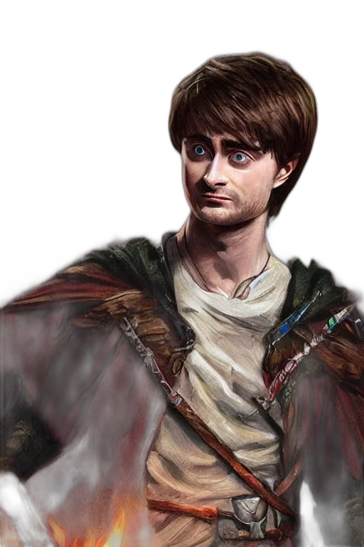 staff, face, fantasy art, concept art transparent PNG cut-out