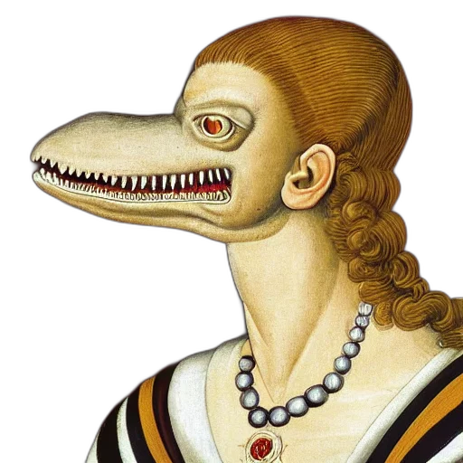 dragon, mask, face, creature transparent PNG cut-out