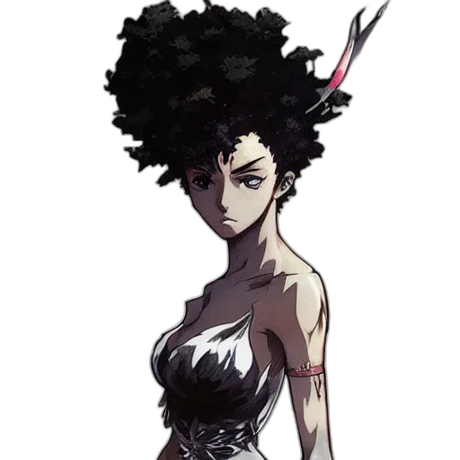 dress, crown, staff, hair, concept art, comic book art, pixel art, anime transparent PNG cut-out