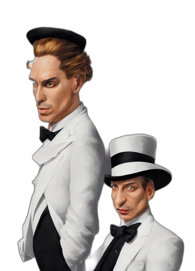 hat, face, staff, concept art transparent PNG cut-out