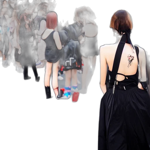 dress, jacket, jewelry, concept art transparent PNG cut-out