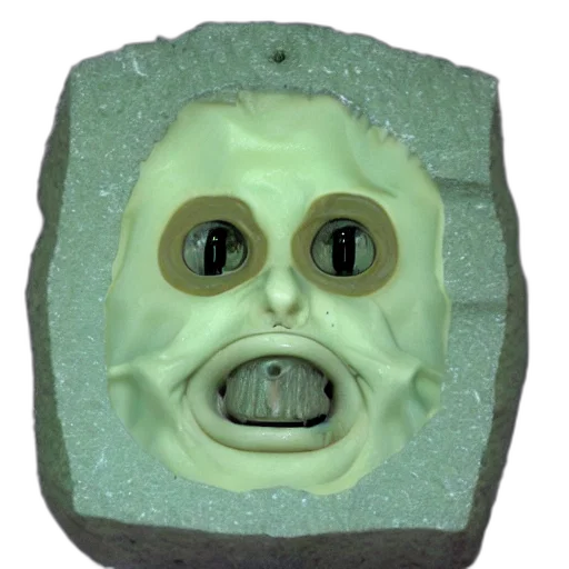 mask, face, creature, robot transparent PNG cut-out