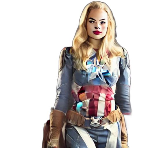 comic book art, concept art, 3d render, photorealistic transparent PNG cut-out