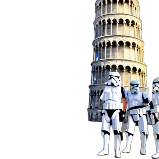 staff, concept art, 3d render, outer space, storm, troopers, standing, infront transparent PNG cut-out