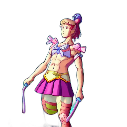 staff, weapon, dress, sword, concept art, pixel art, vaporwave, fantasy art transparent PNG cut-out