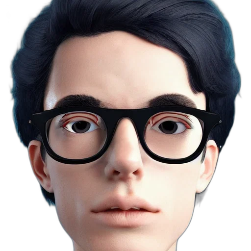 face, mask, robot, hair transparent PNG cut-out