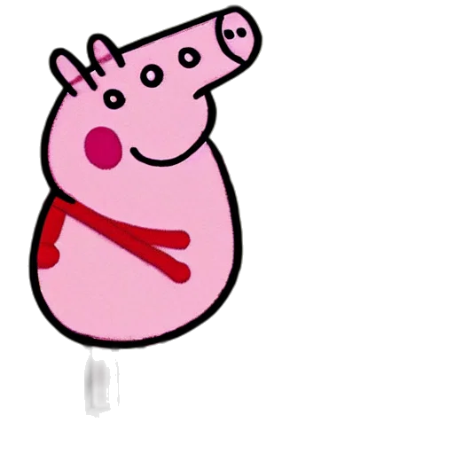 animal, staff, food, concept art, pixel art, cartoon, peppa, pig transparent PNG cut-out