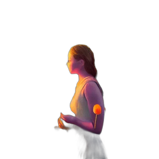 dress, robot, face, concept art transparent PNG cut-out