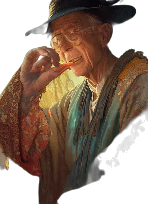 face, staff, hat, mask transparent PNG cut-out