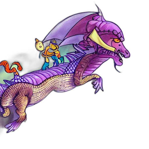 dragon, creature, concept art, pixel art, fantasy art, watercolor, colorful, pastel transparent PNG cut-out