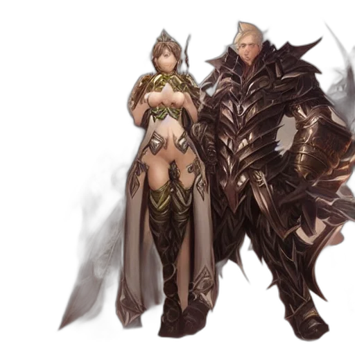 concept art, fantasy art, 3d render, pixel art, earth tones, monochrome, dark, golden transparent PNG cut-out