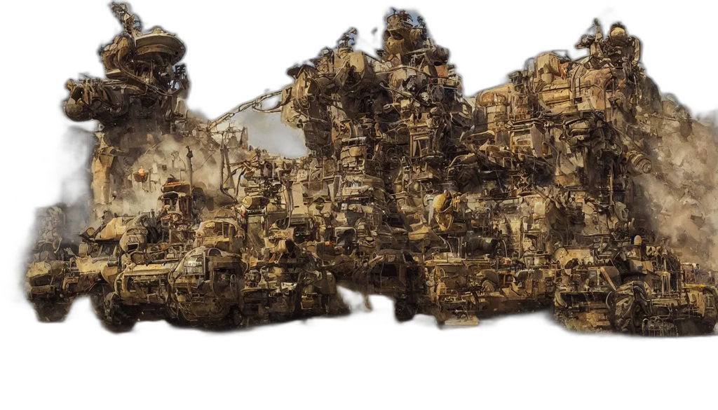 crown, furniture, weapon, jacket, concept art, 3d render, fantasy art, photorealistic transparent PNG cut-out