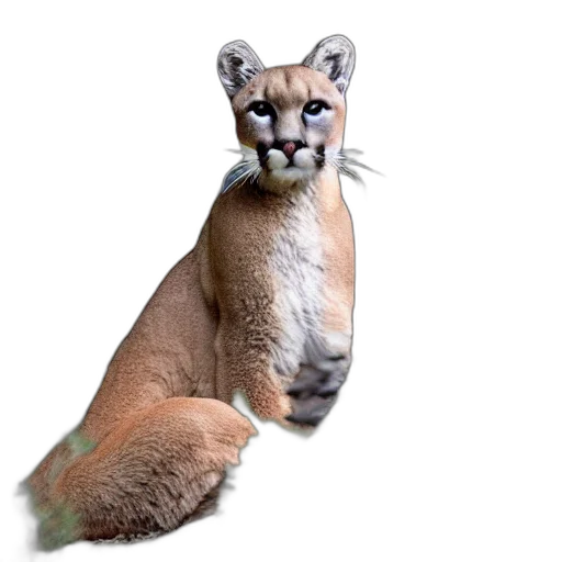 animal, creature, staff, 3d render transparent PNG cut-out