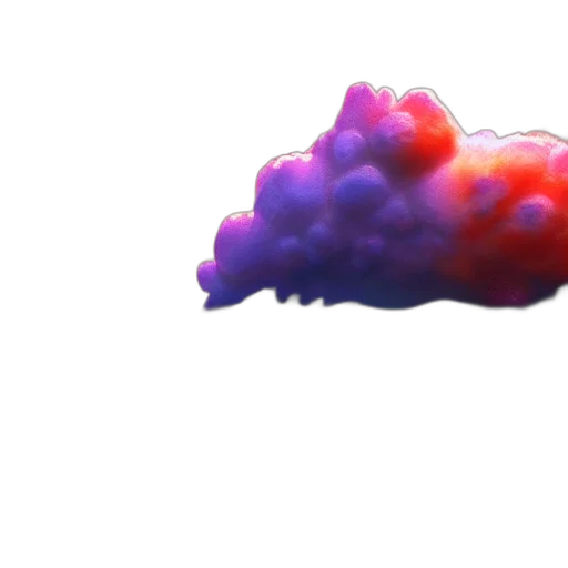 dragon, crown, creature, flower, 3d render, concept art, vaporwave, photorealistic transparent PNG cut-out