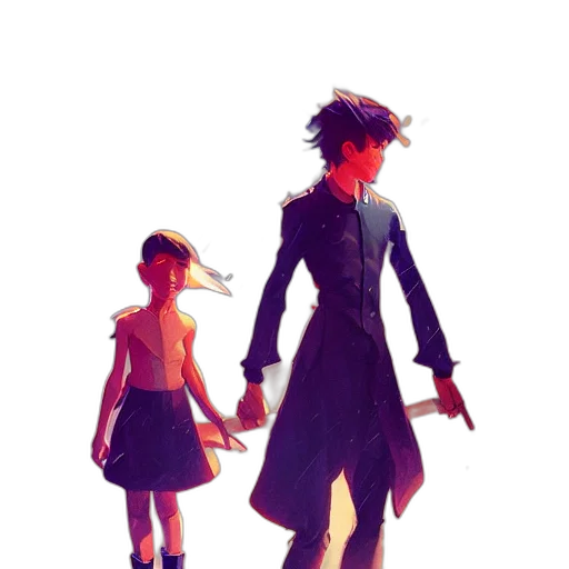 dress, mask, concept art, watercolor transparent PNG cut-out