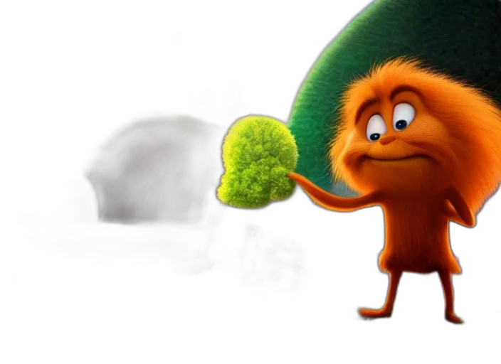 hat, food, creature, animal, concept art, 3d render, photorealistic, forest transparent PNG cut-out