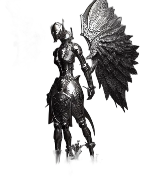 sword, weapon, staff, dragon, concept art, fantasy art, comic book art, pencil sketch transparent PNG cut-out
