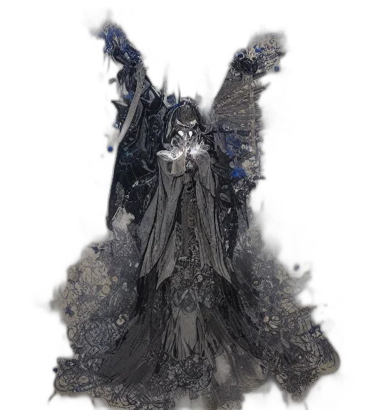 dress, dragon, creature, mask transparent PNG cut-out