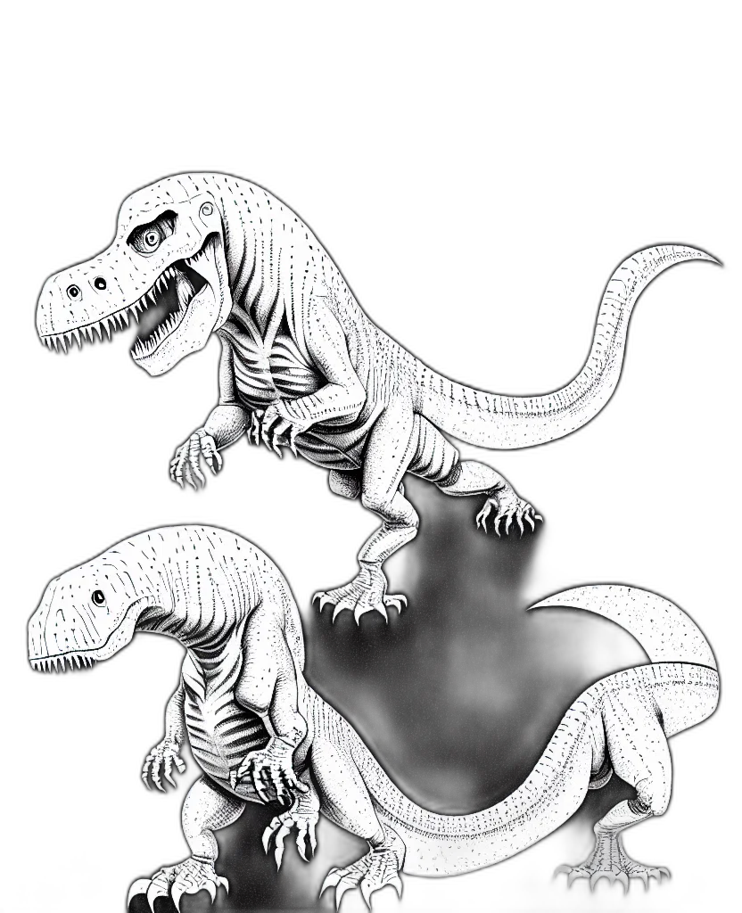 dragon, creature, animal, concept art, 3d render, fantasy art, photorealistic, tyrannosaurus transparent PNG cut-out