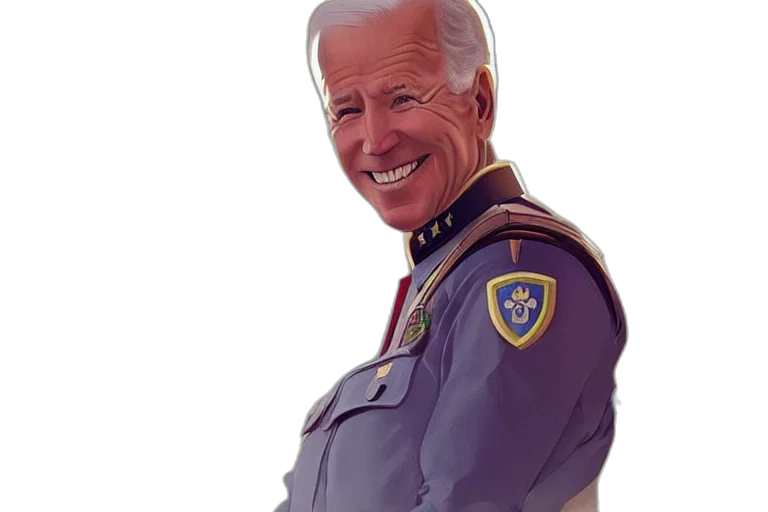 face, jacket, staff, weapon transparent PNG cut-out
