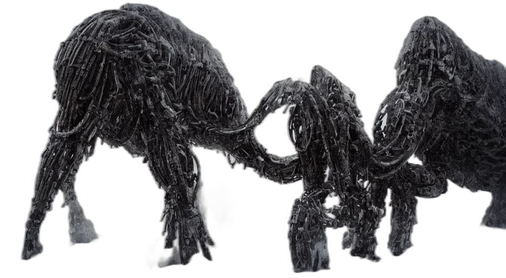 hair, animal, creature, dragon transparent PNG cut-out