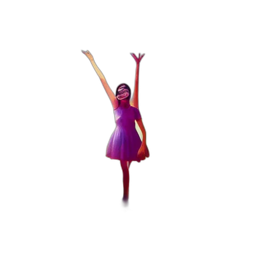 dress, staff, 3d render, pixel art, concept art, cartoon, giant, daisy transparent PNG cut-out