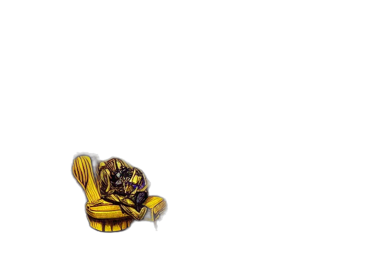 furniture, crown, hat, shoes, 3d render, concept art, photorealistic, pixel art transparent PNG cut-out