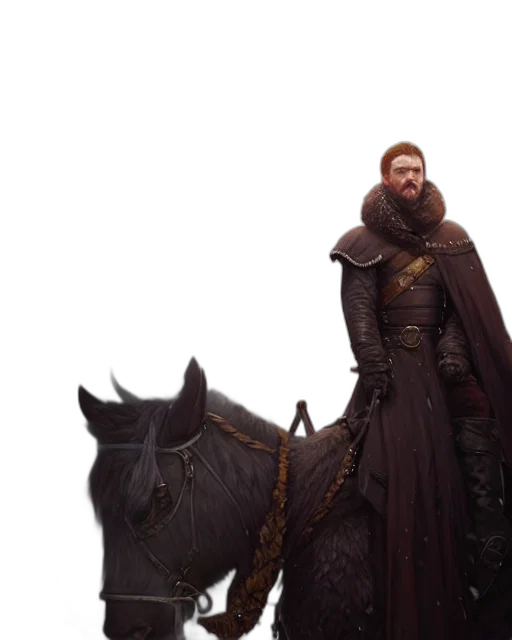 dragon, sword, staff, crown transparent PNG cut-out