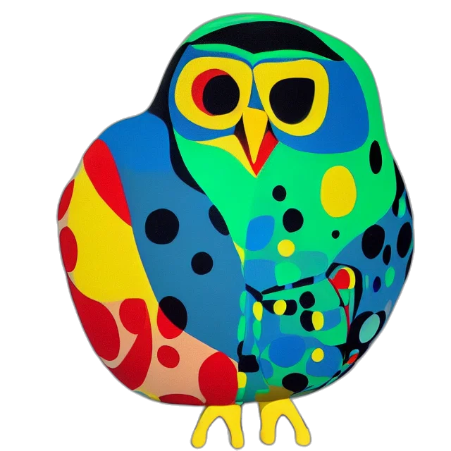 animal, mask, 3d render, cartoon transparent PNG cut-out