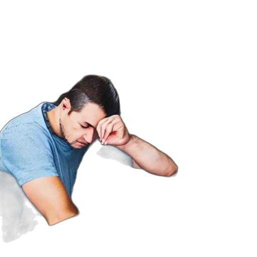 face, hair, mask, photorealistic, 3d render, sleepy, guy, romanian transparent PNG cut-out