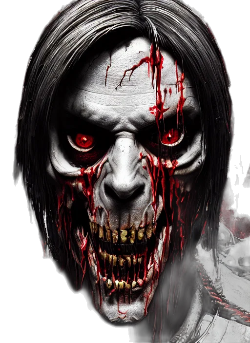 face, mask, photorealistic, comic book art transparent PNG cut-out