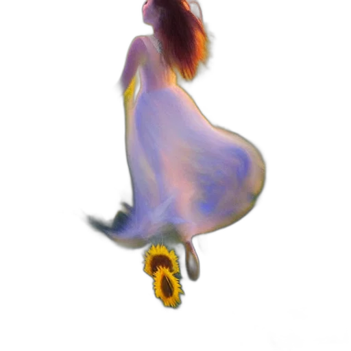 dress, hair, shoes, creature, concept art, oil painting, photorealistic, watercolor transparent PNG cut-out