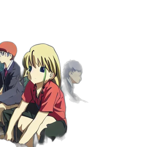 anime, concept art, cartoon, 3d render transparent PNG cut-out