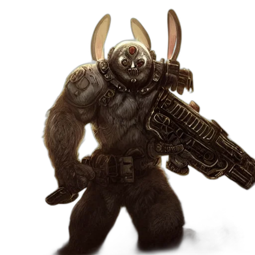 weapon, animal, creature, staff transparent PNG cut-out