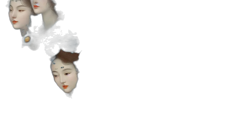 hat, face, mask, crown, photorealistic, 3d render, oil painting, pixel art transparent PNG cut-out