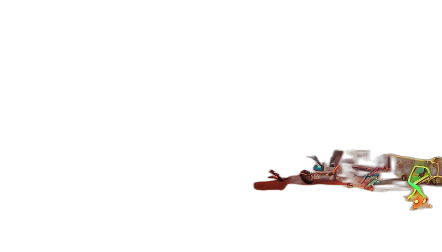 weapon, creature, robot, shoes transparent PNG cut-out